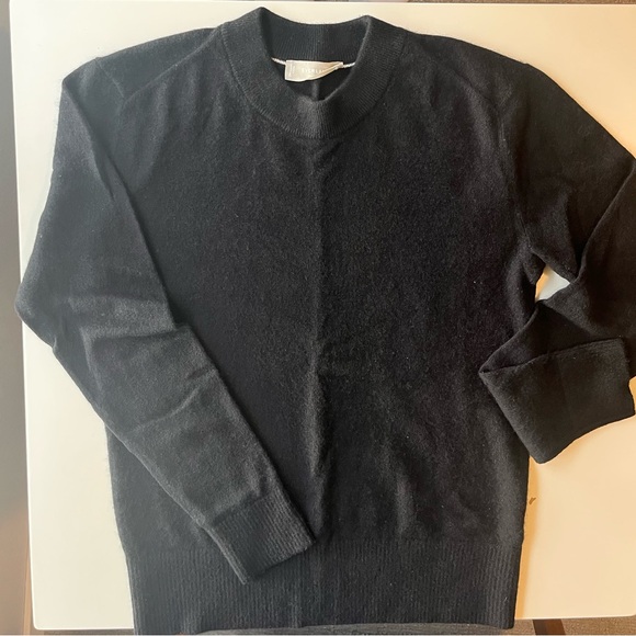 Everlane 100% Cashmere Crewneck Sweater – Black (Size S) - Picture 1 of 12